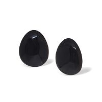 Серьги Nature Bijoux, Rivoli, с рогом, NB26.2-12-90741 черный
