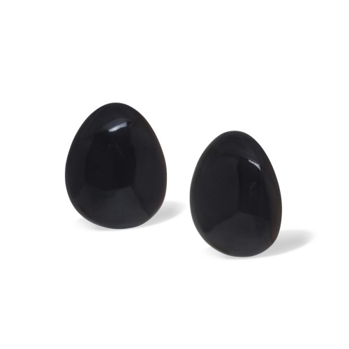 Серьги Nature Bijoux, Rivoli, с рогом, NB26.2-12-90741 черный