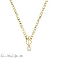 Колье Fiore Luna Pearl B2010PE-N02.1 BW/G