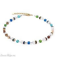 Колье Coeur de Lion Multicolour Gold, 3018/10-1516
