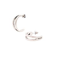 Серьги Tucco, Open your mind, полукольца, TC26.1-TMPE29 серебристый