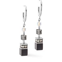 Серьги Coeur de Lion Black-Silver, 3039/21-1317