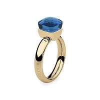 Кольцо Qudo FIRENZE 18.5 (G) Dark Blue, 107001/40-4730 18.5