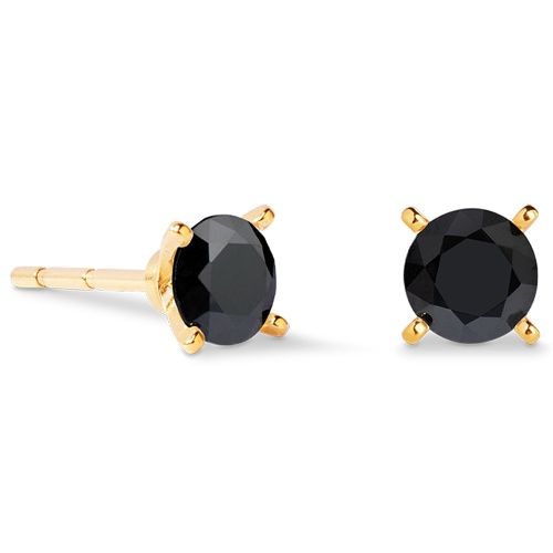 Серьги Coeur de Lion Black-Gold, 0207/21-1316 фото 2