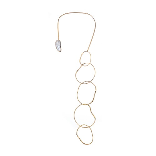 Колье Katerina Vassou, Dream, с жемчугом, KV26.1-307644G золотистый