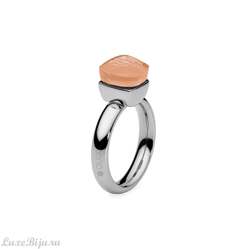 Кольцо Qudo Firenze light peach 19.0 мм 610486/19.0 BR/S
