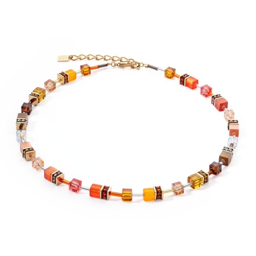 Колье Coeur de Lion  Orange-Brown, 2838/10-0211