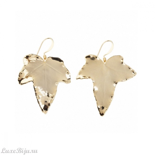 Серьги Ester Bijoux Плющ LF18C-G BR