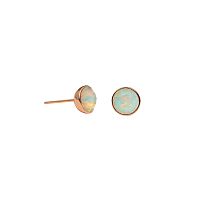 Пусеты Fiore Luna White Opal, SWE298 WO RG