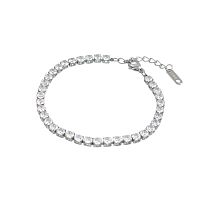 Браслет Dansk Copenhagen, Joy Waterproof, с фианитами, DNSK25.2-7W2211019 серебристый