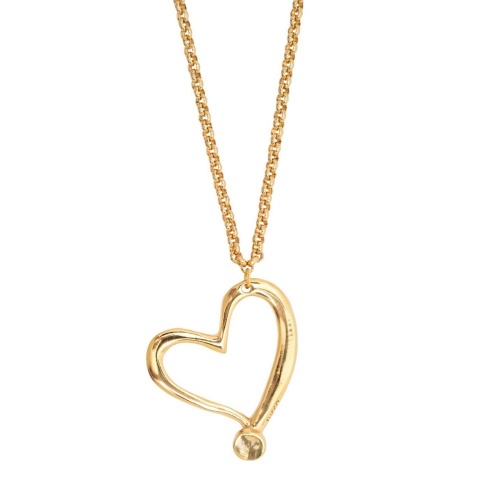 Колье Tucco, Cuore, c подвеской в форме сердца, TC-TMC19 золотистый фото 3