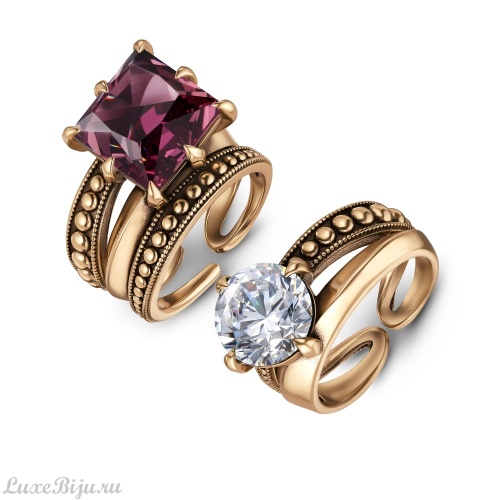 Кольцо Fiore di Firenze AN0588-0434-2PT CILIEGIA