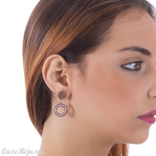 Серьги Boccadamo XOR250RS BR/RG фото 3