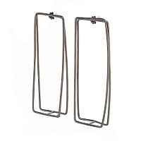 Серьги Katerina Vassou, Eshe, прямоугольной формы, KV23-307062B серебристый