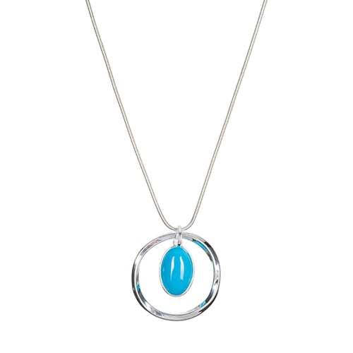 Колье Fiore Luna TURQUOISE OPAL, LN5142 BL/S фото 3