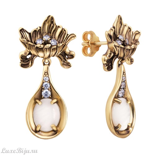 Серьги Fiore di Firenze OR4458 MADREPERLA фото 2