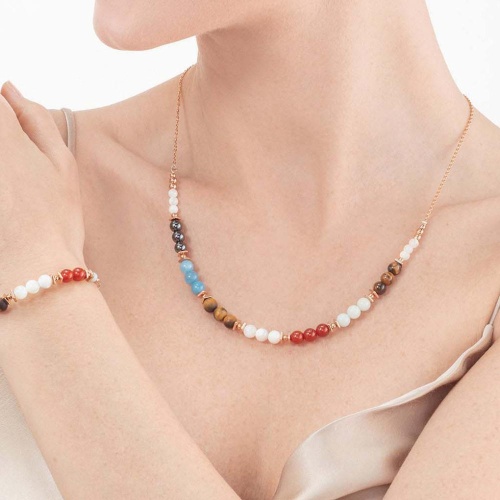 Колье Coeur de Lion Multicolor Boho, *5075/10-1583 фото 4