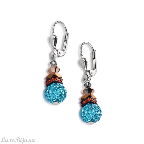 Серьги Coeur de Lion Multicolor Motion 4843/20-1559