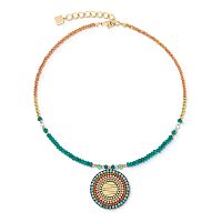 Колье Coeur de Lion Multicolour Boho, 2036/10-1583