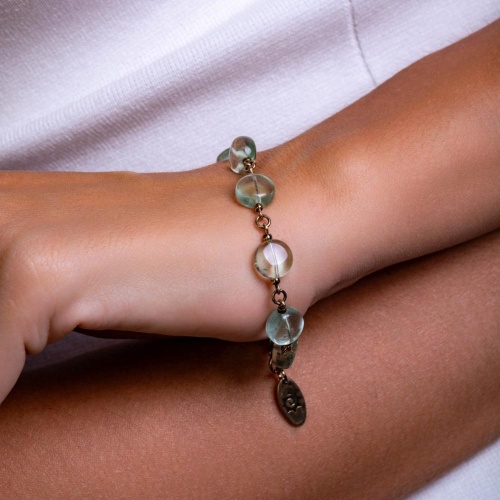 Браслет Lanzerotti, Ispirazione, флюорит, LZ-24.10-436 зеленый фото 2