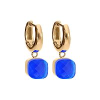 Серьги Qudo FIRENZE (G) Lapis, 107001/20-4723