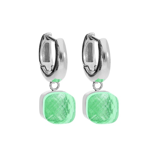 Серьги Qudo FIRENZE (S) Peridot, 107000/20-4516