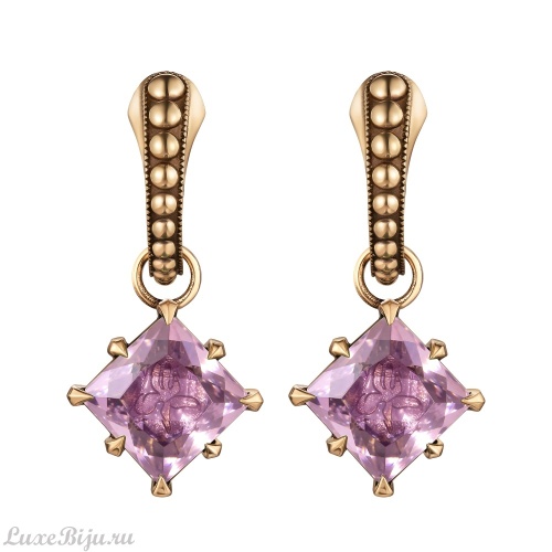 Серьги Fiore di Firenze OR0588 KUNZITE