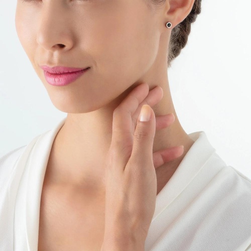 Пусеты Coeur de Lion Black-Silver, 0227/21-1317 фото 4