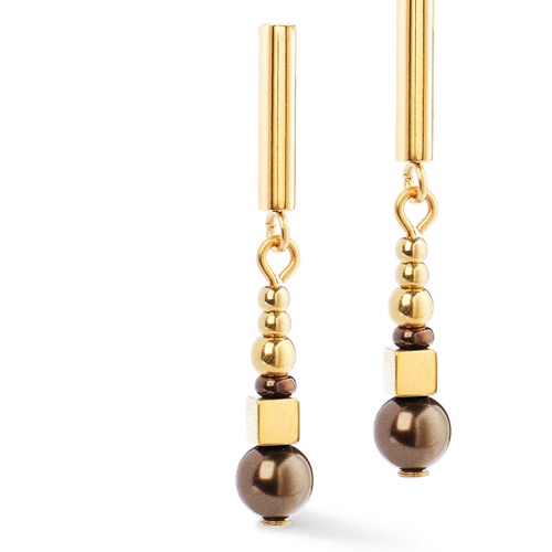 Серьги Coeur de Lion Brown, 4312/21-1100 фото 2