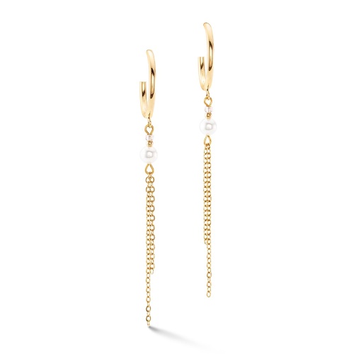 Серьги Coeur de Lion Beige-Gold, 4310/21-1016 фото 8