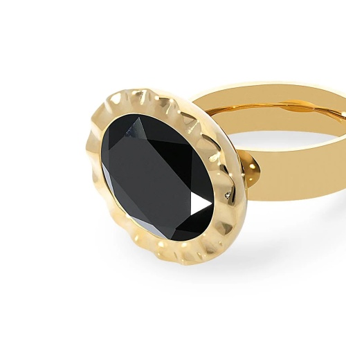 Кольцо Qudo TIVOLA UNICA big (G/P) Jet 56, 686810 фото 7