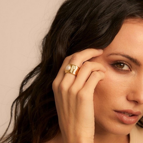 Кольцо VIDDA, Treasure, с жемчугом, VD23-01127 золотистый, 17,5 фото 10