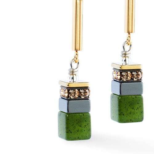 Серьги Coeur de Lion Green, 3017/21-0500 фото 2