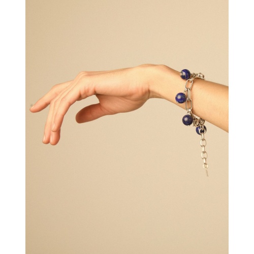 Браслет VIDDA, Olympia, с лазуритом, VD26.1-02442205 синий фото 2