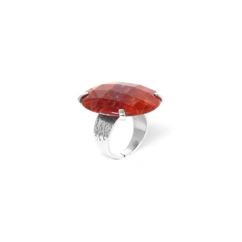 Кольцо Nature Bijoux, Terra Cotta, разъемное, с агатом, NB24.1-19-25151 коричневый фото 4