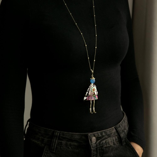 Подвеска Miamelie, кукла Линда, MiA-2602-CL8142 золотистый фото 3