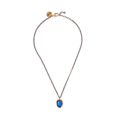 Колье Thot Gioielli, с рейнстоуном, TG25.1-CL110 синий