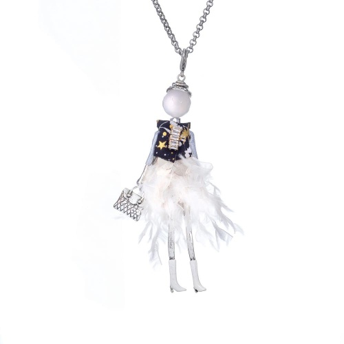 Подвеска Miamelie, кукла Джиселла, MiA-2604-CL7429 серебристый