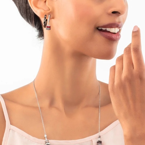 Серьги Coeur de Lion Anthracite, 0135/21-1223 фото 2