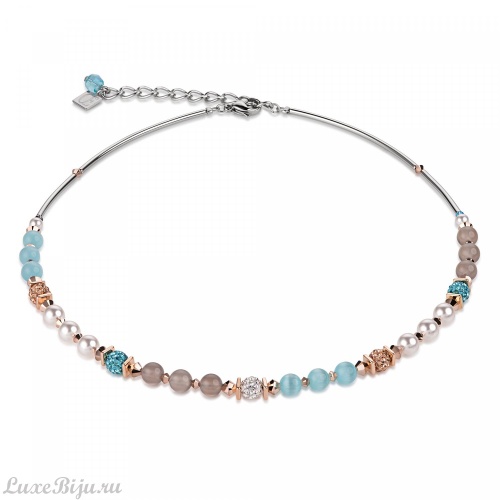 Колье Coeur de Lion Aqua 4868/10-2000