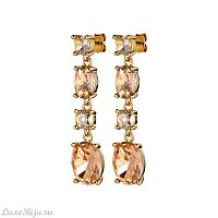 Серьги Dyrberg Kern CORNELIA SG PEACH/GOLDEN, 420077 R/BR/G