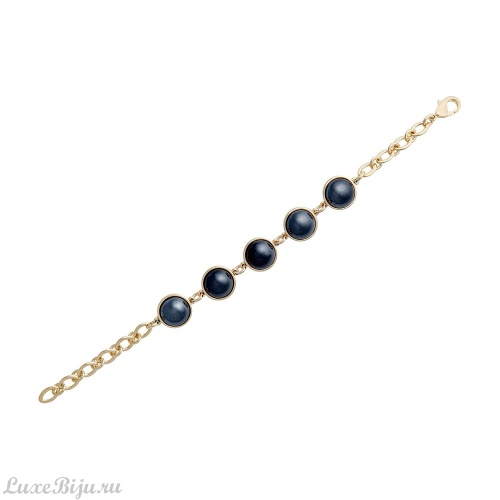 Классический браслет Pearl Blue Aventurine C1362.23 BL/G