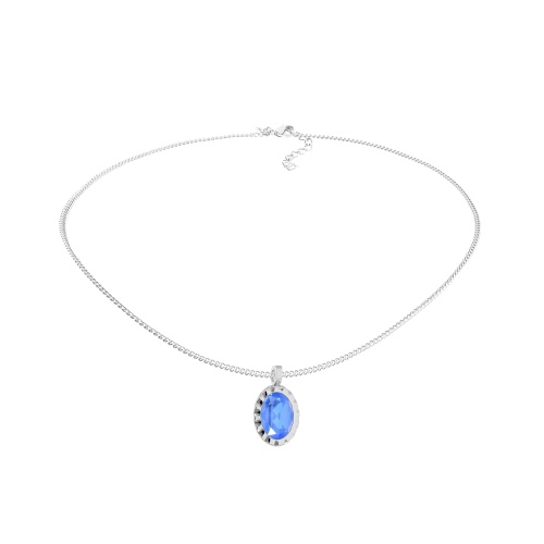 Колье Qudo TIVOLA UNICA big (S/P) Royal blue delite 3cm, 420683 фото 6