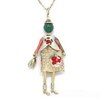 Подвеска Miamelie, кукла Робин, MiA-2604-CL8889 золотистый