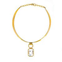 Колье Celeste G, с кристаллом Swarovski, CS26.1-1723 хрустальный