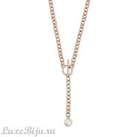 Колье Fiore Luna Pearl B2103PE-N05.1 BW/RG