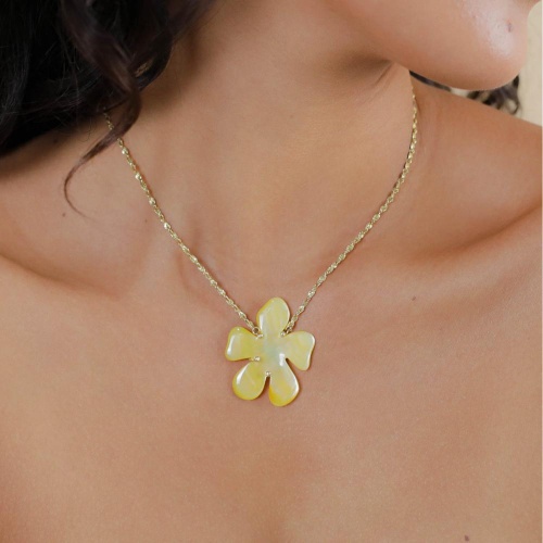 Колье Nature Bijoux, Fioria, с перламутром, NB26.1-15-43691 золотистый фото 2