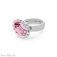 Кольцо Qudo TIVOLA UNICA big (S/P) Light rose 56, 686639