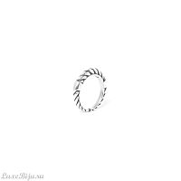 Кольцо ORI TAO, Couture, разъемное, фактурный металл, OT24.1-19-40376 серебристый