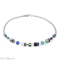Колье Coeur de Lion Multicolour Gemstone, 3040/10-1561